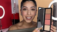 Halo Sculpt + Glow Contour, Blush + Highlighter Palette With Vitamin E