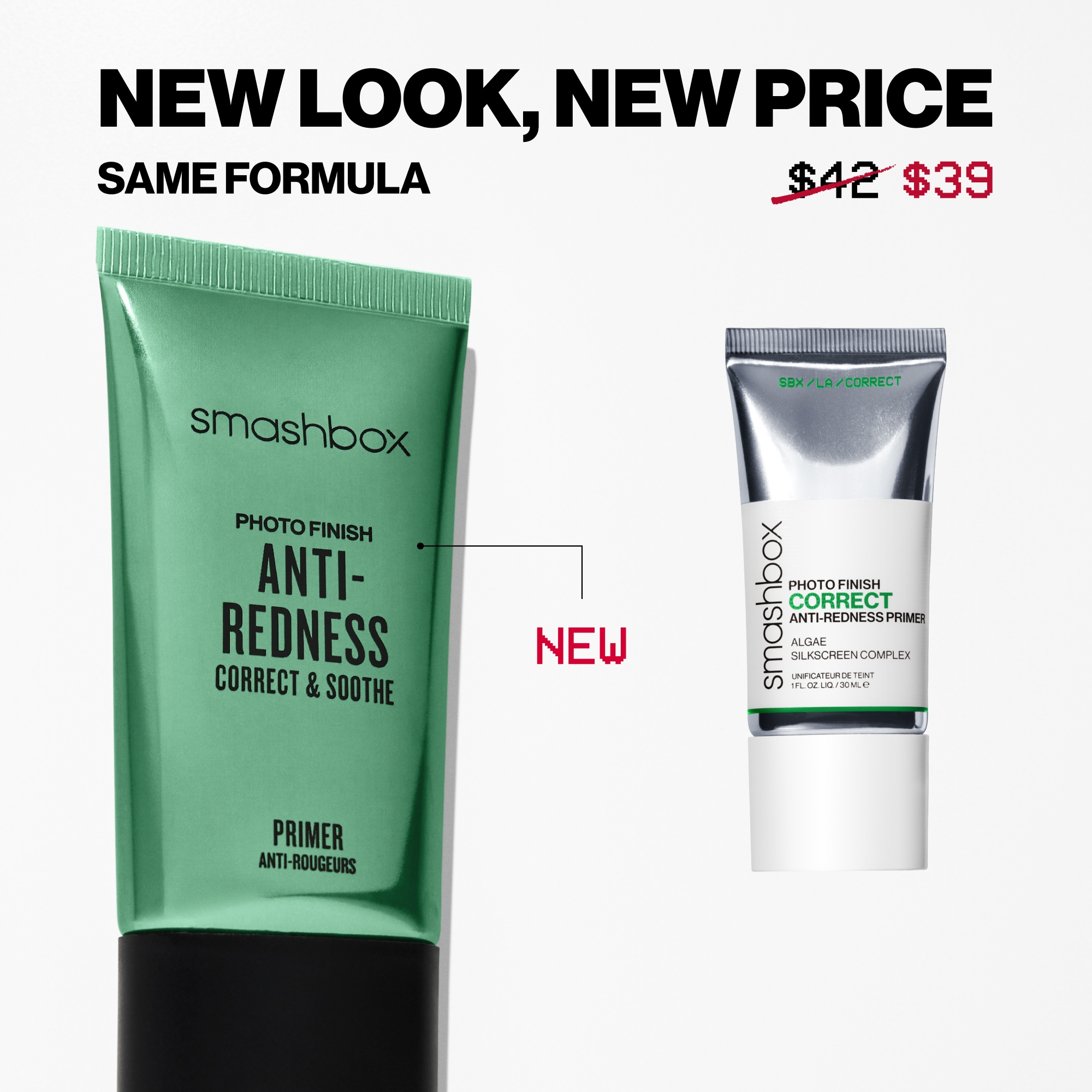 Photo Finish Correct Anti-Redness Primer with Rose, Algae